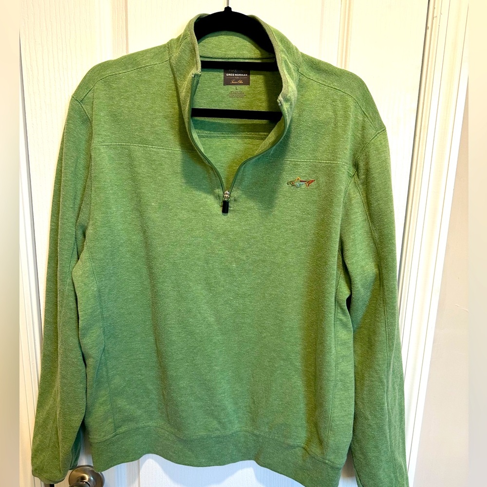 Greg Norman 1/4 Zip 
Size Large
